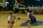 Gabbie on defense